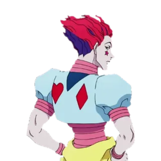 👀 0463fd45 Hisoka Hunter x Hunter Anime, Hisoka, Hunter x Hunter, Nhân vật, Sticker telegram sticker