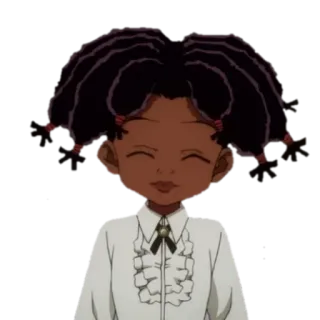 ☺️ cb180970 anime, hoạt hình, cô gái, mỉm cười, nhân vật telegram sticker