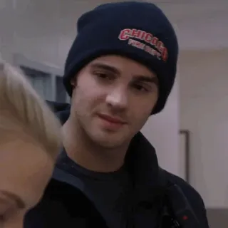 ⚔ 19ae143a Chicago Fire Dept. Feuerwehrmann, Mütze, Chicago Feuerwehr, Ersthelfer telegram sticker