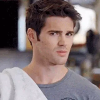 ⚔ e18be2f1 Mann, verwirrt, Ausdruck, Porträt telegram sticker