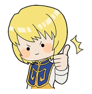 HUNTERxHUNTER 獵人 4 whatsapp stickers