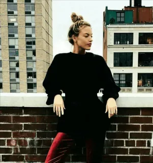 ✨ 1999e63b 여자, 패션, 도시, 시티, 야외, 스타일, 의류 telegram sticker