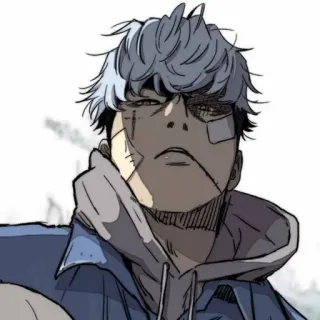 🍸 6bc7d2cb 动漫, 角色, 绷带, 卡通 telegram sticker