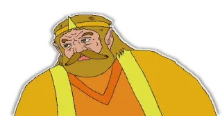 😒 9f4f73d8 King Harkinian Rei Harkinian, Zelda, CD-i, Meme, Desenho animado telegram sticker