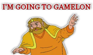 🚢 a7792f46 King Harkinian Link: The Faces of Evil I'M GOING TO GAMELON Meme, King Harkinian, Link, Zelda, Gamelon, Faces of Evil, Cringe, YouTube Poop telegram sticker