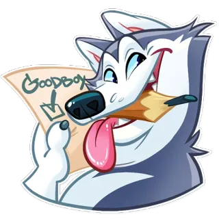 Hussie Goodboy telegram stickers