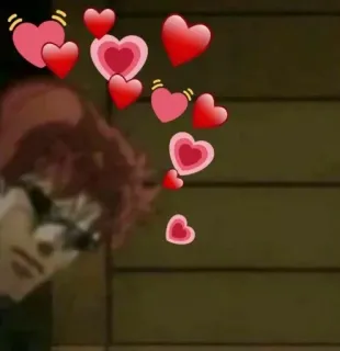 ❤️ 484fd5f6 爱心, 爱, 动漫, 喜爱, 可爱 telegram sticker