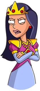 😤 0bde4af9 漫画, プリンセス, 女性, キャラクター, 王冠, 態度 telegram sticker