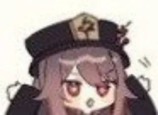 😐 99ee4857 Hu Tao Genshin Impact Anime, Gioco, Hu Tao, Genshin Impact, Sticker telegram sticker