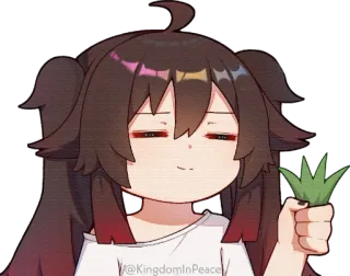 🙂 15057b21 @KingdomInPeace 动漫, 可爱, 卡哇伊, 艺术, 贴纸 telegram sticker