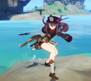 🌟 54fd7d59 Hu Tao Genshin Impact Anime, Videogame, Personage, Hu Tao, Genshin Impact telegram sticker