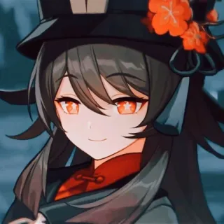 🌟 62ec6112 Hu Tao Genshin Impact Anime, Videogame, Personage, Hu Tao, Genshin Impact telegram sticker