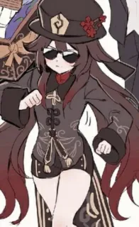 🌟 b21b0d0f Hu Tao Genshin Impact Anime, Videogame, Hu Tao, Genshin Impact, Personage telegram sticker