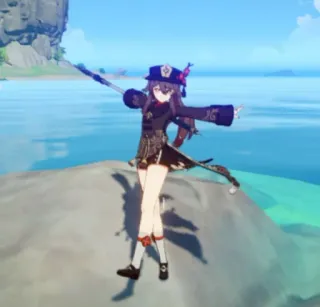 🌟 e931a450 Hu Tao Genshin Impact Hu Tao, Genshin Impact, Videogame personage, Anime, Waifu telegram sticker