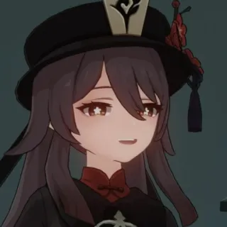 🌟 ffd1d4ad Hu Tao Genshin Impact Hu Tao, Genshin Impact, Anime meisje, Videogame, Personage telegram sticker