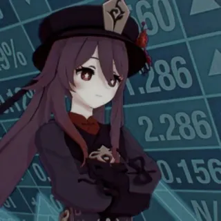 🍎 8ccbaf2d Hu Tao Genshin Impact Anime, Gra wideo, Genshin Impact, Hu Tao, Postać telegram sticker