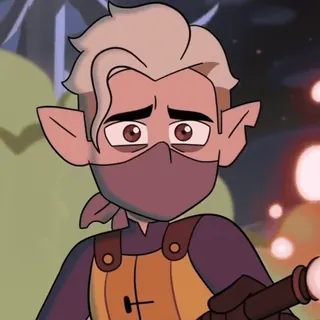 🪄 eda53542 Hunter The Owl House cartoon, Hunter, The Owl House, anime telegram sticker