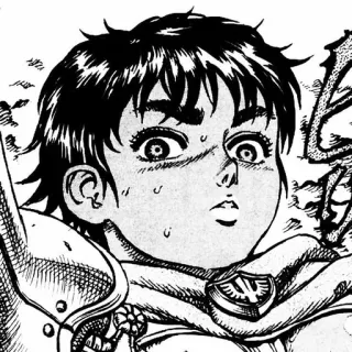 🗡️ 2f80c401 Guts Berserk манга, аниме, воин, меч, берсерк, гатс whatsapp sticker