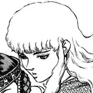 🗡️ 974a4bf5 Griffith Berserk Аниме, Манга, Гриффит, Берсерк, Персонаж whatsapp sticker