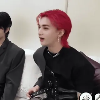 🪡 dcbe4ac5 man, red hair, korean, idol, portrait, male telegram sticker