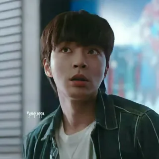 🥶 523c72a0 *yeop oppa корейский, оппа, K-дорама, мужчина, удивлен whatsapp sticker