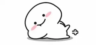 ✨ 63e720ea cartoon, cute, blob, farting, funny telegram sticker