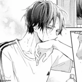 🗿 d2cd6330 anime, manga, sweat, character telegram sticker