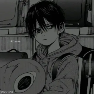 🗿 d35538fd @ilexer, @Darashidol anime, boy, manga telegram sticker