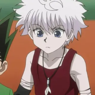⚡️ 159a3183 Killua Zoldyck Hunter x Hunter アニメ, マンガ, キルア, HUNTER×HUNTER, カートゥーン telegram sticker