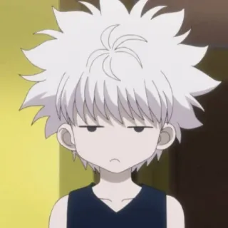 ⚡️ db125257 Killua Zoldyck Hunter x Hunter アニメ, キルア, Hunter x Hunter, カートゥーン, キャラクター telegram sticker