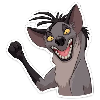 Гиены (@TgSticker) telegram stickers