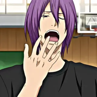 Баскетбол куроко @anime_stickerr telegram stickers