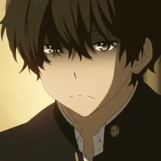 💭 c7635fb6 Anime, Anak laki-laki, Seragam sekolah, Potret telegram sticker