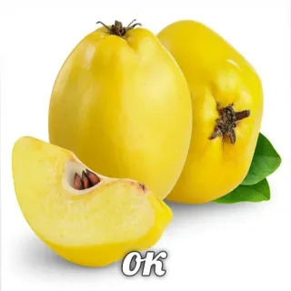 👌 98f30645 OK buah, buah pir cina, kuning, makanan, sehat telegram sticker