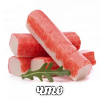 💁‍♀️ fa16bc0c что Stik kepiting, Makanan, Rusia, Pertanyaan, Cemilan telegram sticker