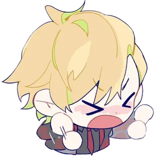 😩 471b6d01 Anime, Słodkie, Płacz, Kawaii, Emocjonalne telegram sticker