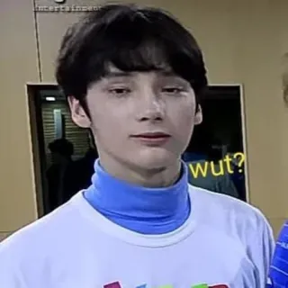 😐 76dad4a3 wut? Meme, Ekspresi, Pertanyaan, Bingung, Lucu, Potret telegram sticker