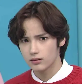 😐 901e95ed potret, K-pop, penyanyi, selebriti, asia, pria, anak laki-laki telegram sticker