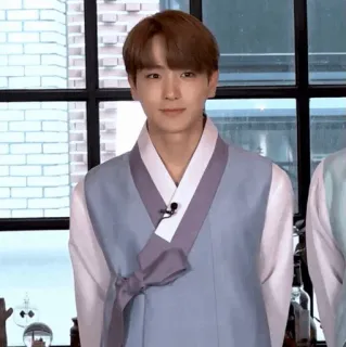 🍇 6241452b đàn ông, hanbok, trang phục truyền thống, Hàn Quốc, chân dung telegram sticker