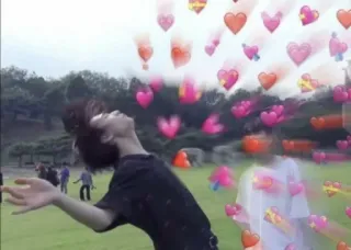 🐹 ac9ba436 Herzen, Liebe, Zuneigung, Person, emotional, romantisch, süß telegram sticker