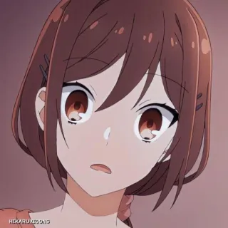 ❤️‍🔥 117a943a HIKARUXICONS anime, meisje, schattig, cartoon, portret telegram sticker