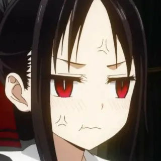 💢 f5e7ae7b Kaguya Shinomiya Kaguya-sama: Love Is War Anime, Kaguya-sama, Kaguya Shinomiya, schattig, boos telegram sticker