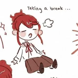 Scarlett by @sandiastickers :: @fStikBot telegram stickers