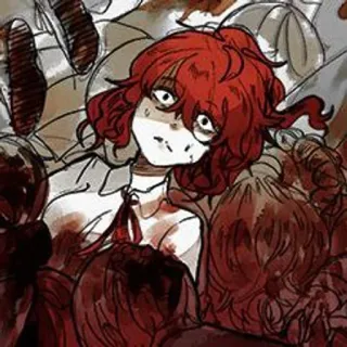 🧷 93ab0268 ゴア, ホラー, 血, 暴力, 怖い, 不気味 telegram sticker