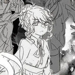 🧷 de51bd9b アニメ, スケッチ, アート, 暴力, 盾, 武器 telegram sticker