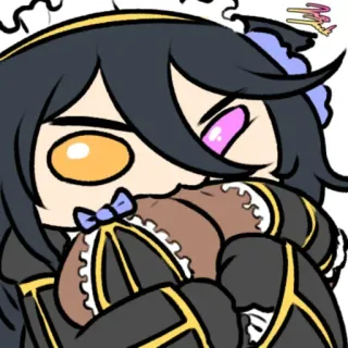 ❤️ e5006a86 动漫, 漫画, 可爱, 女孩, 卡通, Q版 telegram sticker