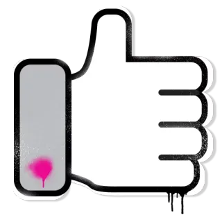 👍 91dcc401 点赞, 喜欢, 手势, 同意, 积极 telegram sticker