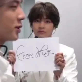 🤗 35345237 Free Hug abraço, grátis, pessoas, sinal, amizade, saudação telegram sticker