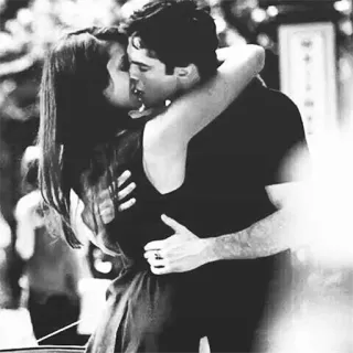 💉 fbbe9ab4 поцелуй, пара, романтика, любовь, привязанность, интимность, отношения whatsapp sticker