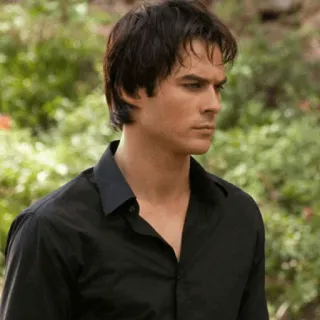 🖤 46873346 Damon Salvatore The Vampire Diaries Vampier, Tv-serie, Ian Somerhalder, Bovennatuurlijk, Drama telegram sticker